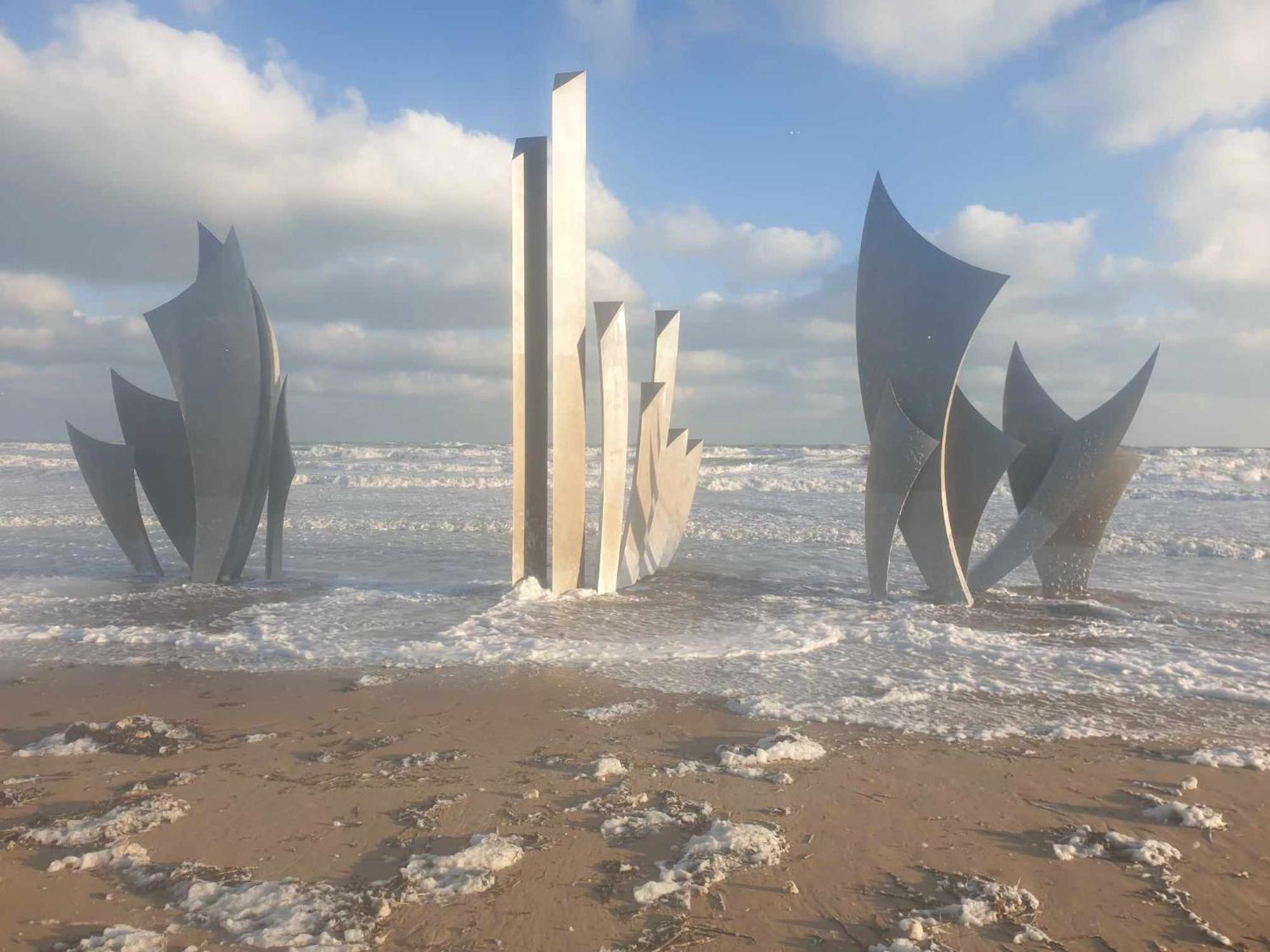 A 5 Min De La Pointe Du Hoc Apartment Cricqueville-en-Bessin Bagian luar foto